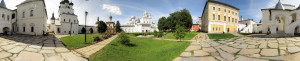 Rostov (Russian: Ростов; IPA: [rɐˈstof]; Old Norse: Rostofa) is a town in Yaroslavl Oblast, Russia, one of the oldest in the country and a tourist center of the Golden Ring. It is located on the shores of Lake Nero, 202 kilometers (126 mi) northeast of Moscow. While the official name of the town is Rostov, it is also known to Russians as Rostov Veliky (Russian: Ростов Великий), i. e. Rostov the Great. This name is used to distinguish it from Rostov-on-Don, which is now a much larger city.
